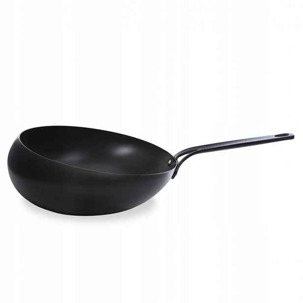 Wok Bk pánev Wokarang z uhlíkové oceli 30 cm