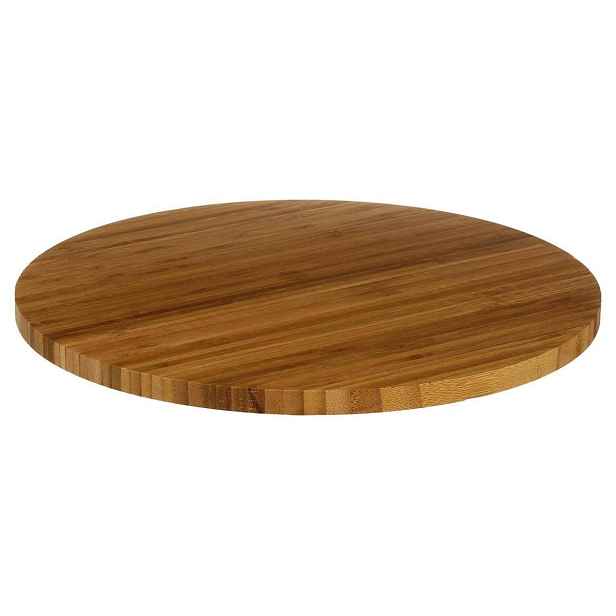 Secret de Gourmet Otočná bambusová deska 35 cm hnědá