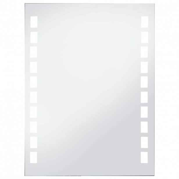 vidaXL Koupelnové nástěnné zrcadlo s LED osvětlením 60 x 80 cm