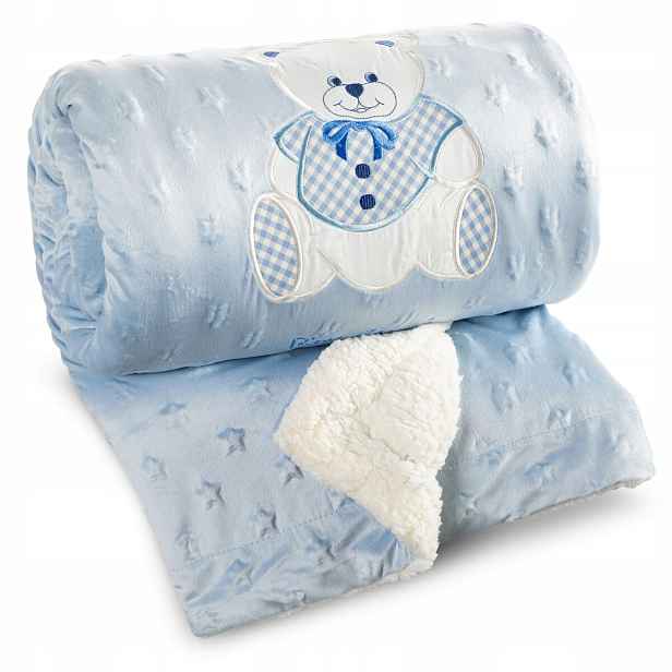 Dětská deka 80x110 Pierre Cardin Medvídek modrý 400 g