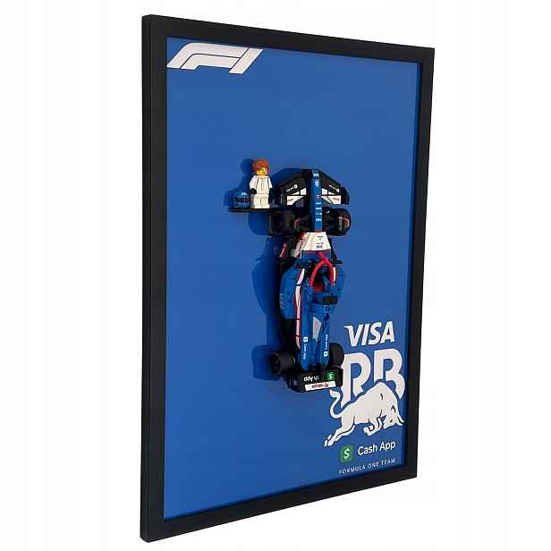 Rámeček Expoziční držák pro Lego 77246 Speed Champions F1