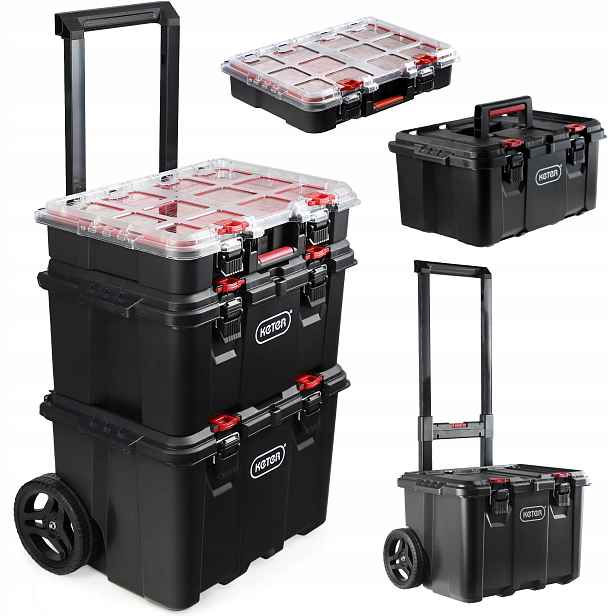 Keter Box Na Nářadí Na Kolečkách Sada 150L