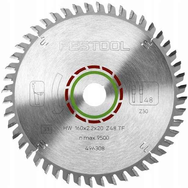 Řezací kotouč na dřevo 160x2,2x20mm 48z Festool