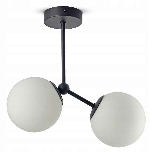 Stropní Svítidlo Lustr Stropní Svítidlo Full Globe Glass 561-D2 G9 Bílé Led koule