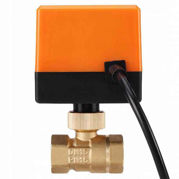 Elektroventil Kulový DN15 1/2 220V s vodním pohonem, voda