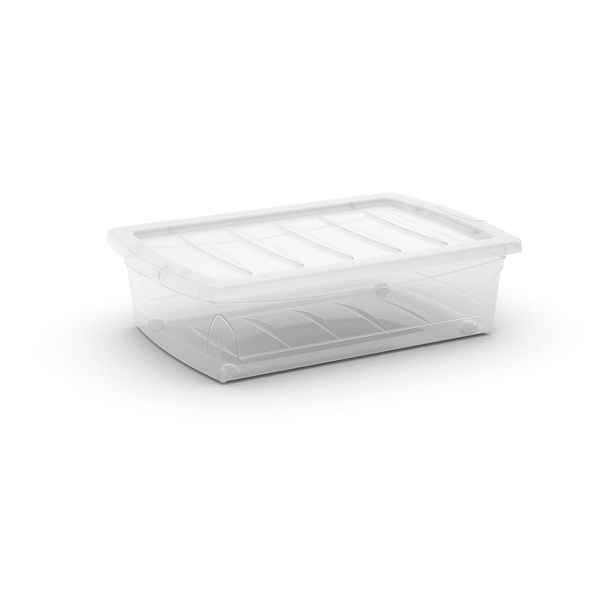 Plastový úložný box s víkem 58,5x39x16 cm Spinning Box M – KIS