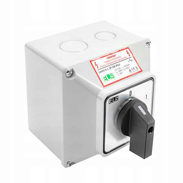 Vypínač Luk 40 3P 0-1 40A Els v krytu IP65