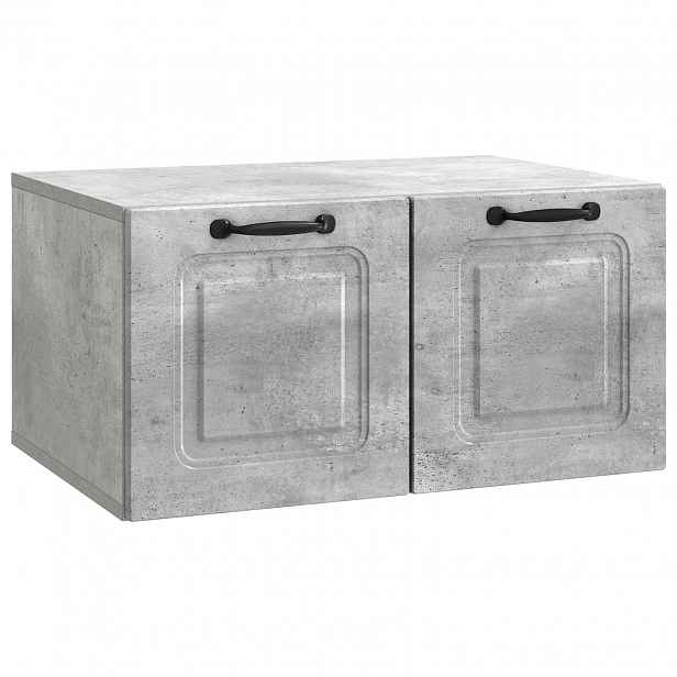vidaXL Nástěnná TV skříň Nástěnný Betonově šedá 59,5 x 41 x 30 cm