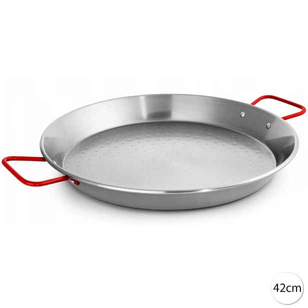Garcima 13437 Ocelová paella pánev 42 cm