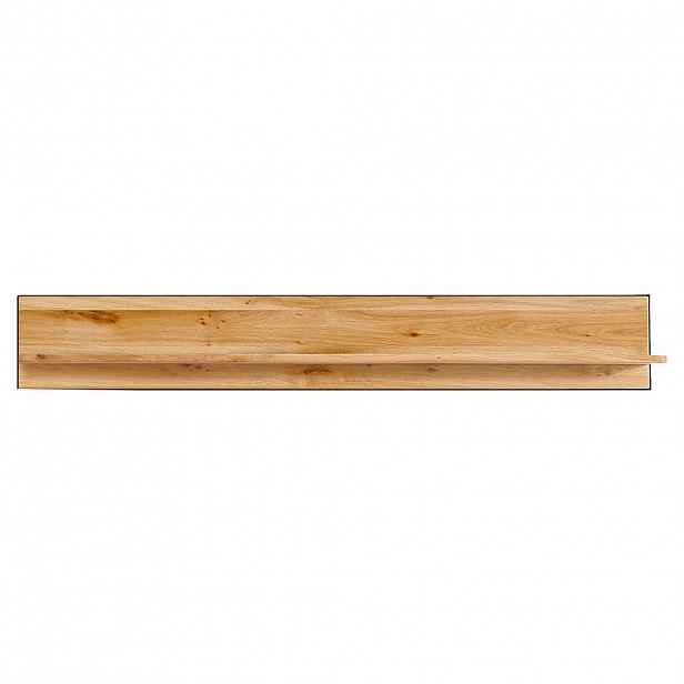 Linea Natura NÁSTĚNNÁ POLICE, divoký dub, barvy dubu, 155/23/23 cm