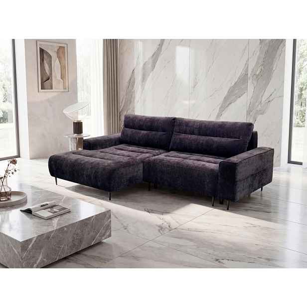 MID.YOU ROHOVÁ SEDAČKA, textil, ostružinová