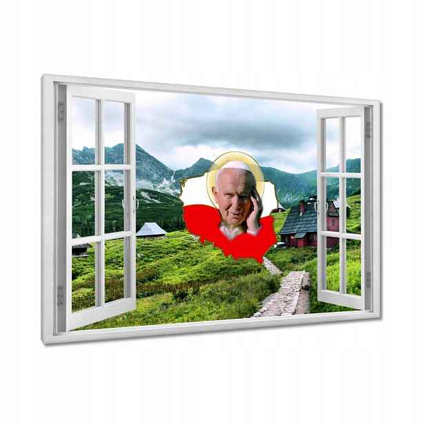 Obrazy 90x60 Papež Polák Hory Tatry