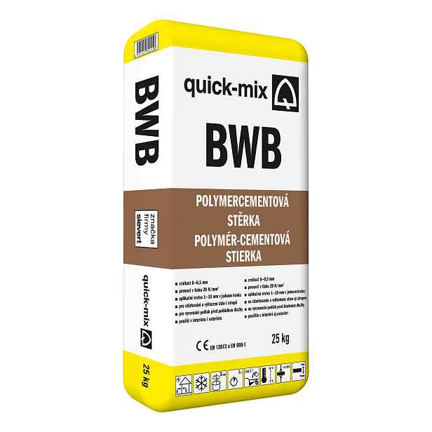 Hmota stěrková Sakret/Quick-mix BWB 25 kg