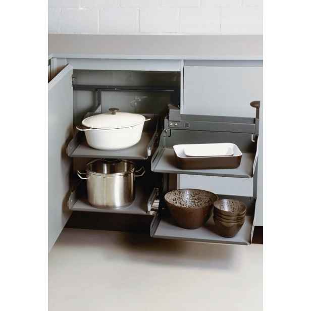 Peka 05.0455.KPL/A Magic Corner Comfort Libell 1000/ 600/ pravý/ antracit