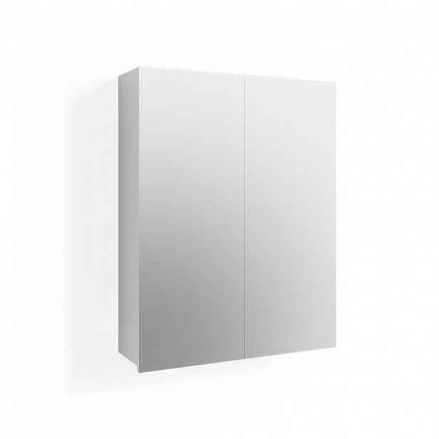 Vicco KOUPELNOVÁ ZRCADLOVÁ SKŘÍŇKA Fredd Bílá vysoký lesk 60 x 77 cm
