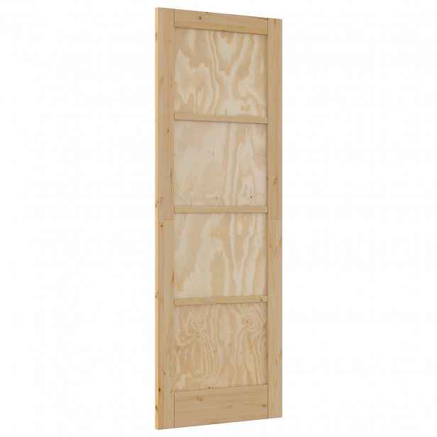 vidaXL Vnitřní dveře 73,5 x 211 cm Překližka Přírodní