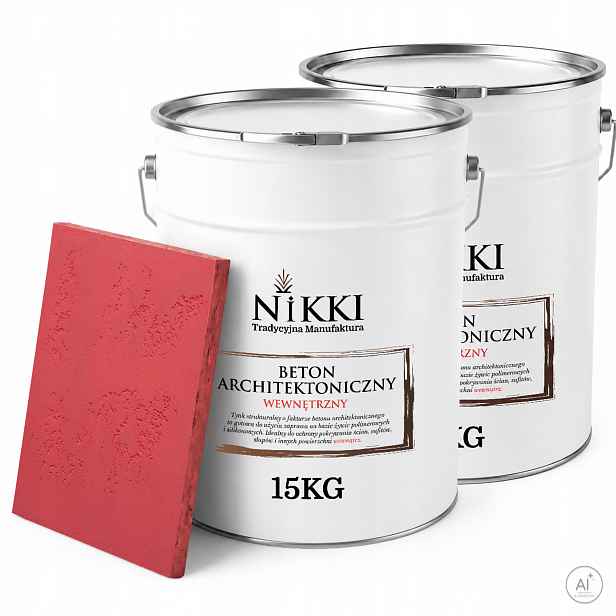 Dekorativní omítka se strukturou Betonu Vnitřní 2 x 15 kg Růžová H3631