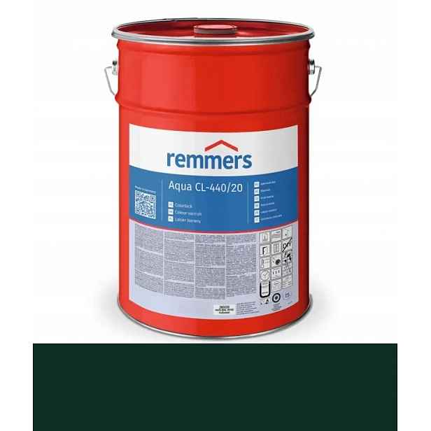 Remmers CL-440/20 Mat barva na nábytek krycí lak Mdf 1L Hluboká zeleň