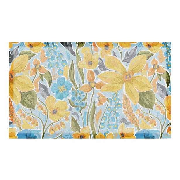Rohožka z PVC 40x70 cm Flowers – Artsy Doormats