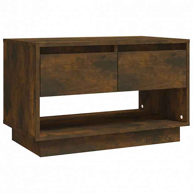 vidaXL TV skříňka kouřový dub 70 x 41 x 44 cm kompozitní dřevo