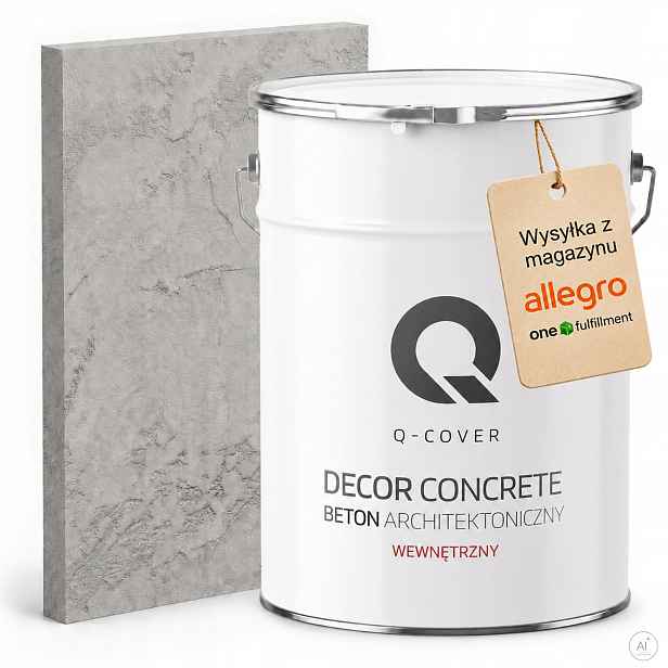 Vnitřní Architektonický Beton 5m2 7kg Šedý Přírodní Ozdobný