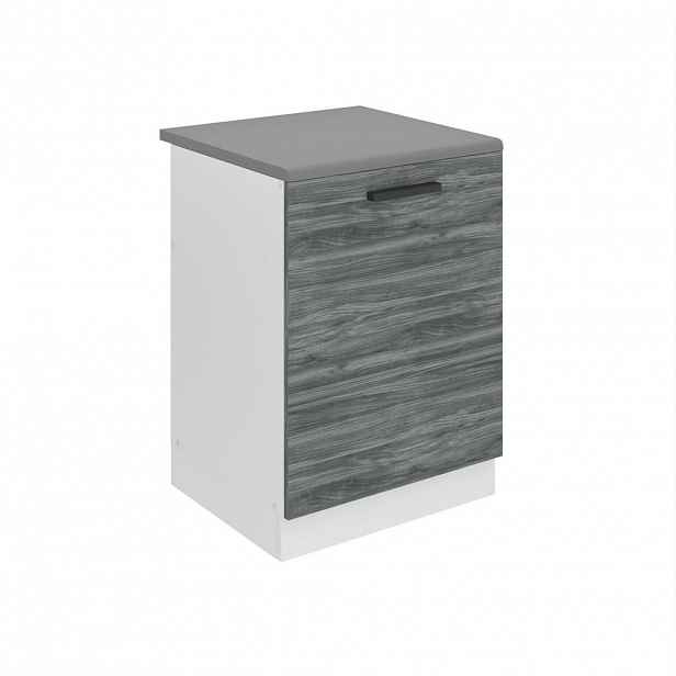 B BELINI GROUP DŘEZOVÁ SKŘÍŇKA 60 cm SDZ, s pracovní deskou, s 1 dveřmi, Glamour dřevo