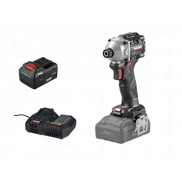 Parkside Performance® Aku rázový utahovák 1/4″ Pdssap 20-Li D3, Smart 8 Ah