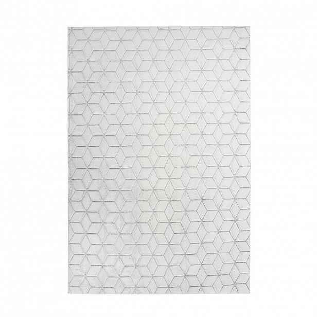 KOBEREC, 80/150 cm antracitová, bílá