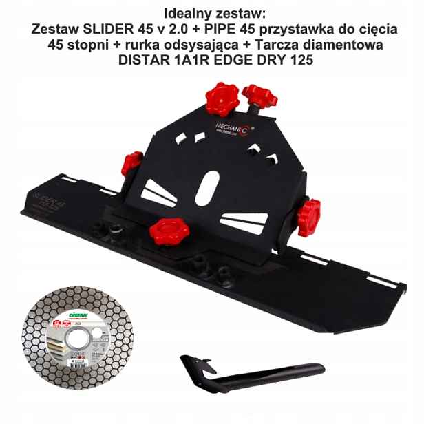 Sada Slider 45 v 2.0 kotouč Edge Dry 125