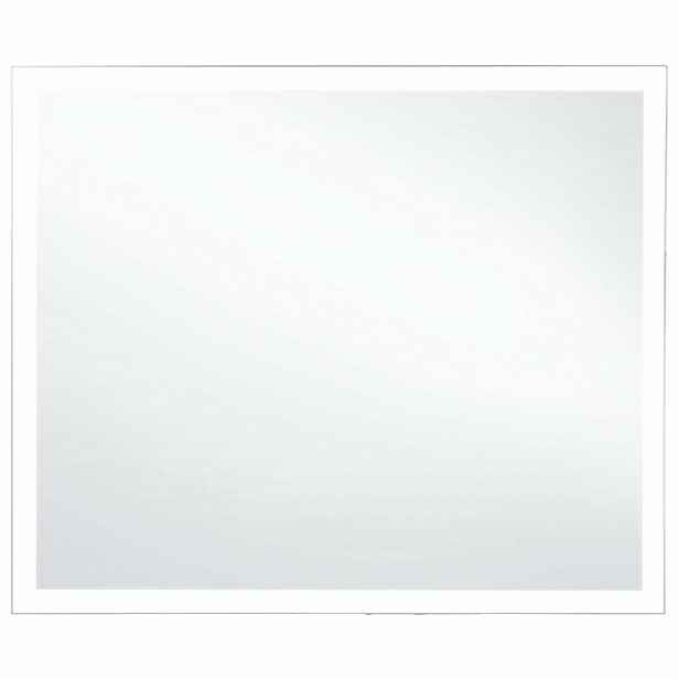 vidaXL Koupelnové nástěnné zrcadlo s LED osvětlením 60 x 50 cm