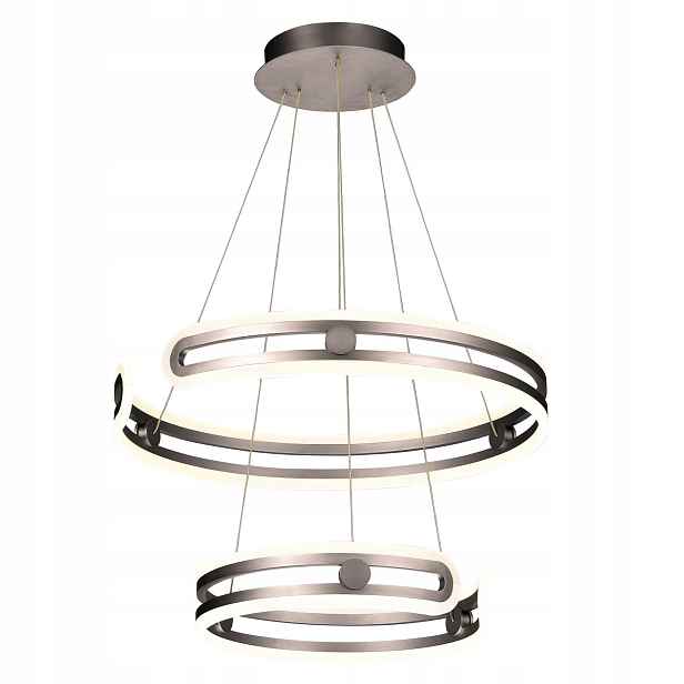 Závěsná lampa Italux Kiara Led moderní hnědá