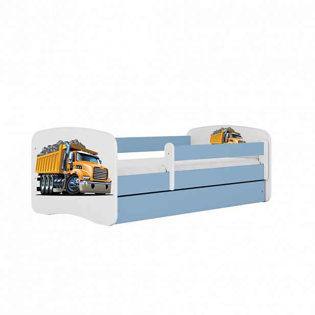RAUMHIRSCH FURNITURE DĚTSKÁ POSTEL Nákladní auto se zásuvkou 140/70 80/61/144
