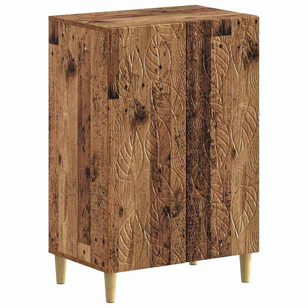 vidaXL Skříň na obuv DELFT 59,5 x 39,5 x 90 cm Kompozitní dřevo