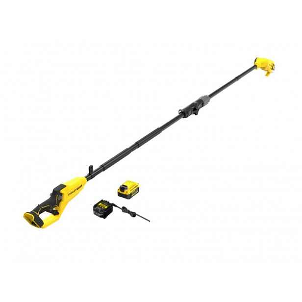 Stanley - 18V AKU prořezávací řetězová pila 20 cm, 1x aku 4,0 Ah Li-Ion, nabíječka SFMCPS720M1-QW