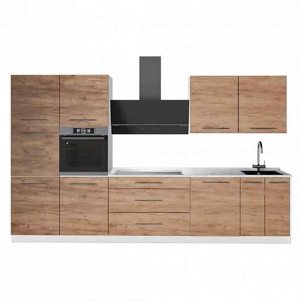 Vicco KUCHYŇSKÝ KOUT Fame-Line, Zlatý mocný dub, 340 cm bez pracovní desky