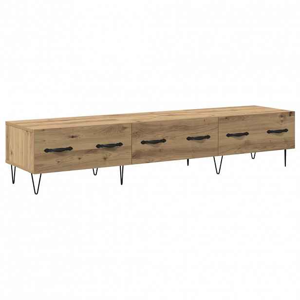 vidaXL Televizní skříň 150 x 36 x 30 cm dub artisan Kompozitní dřevo
