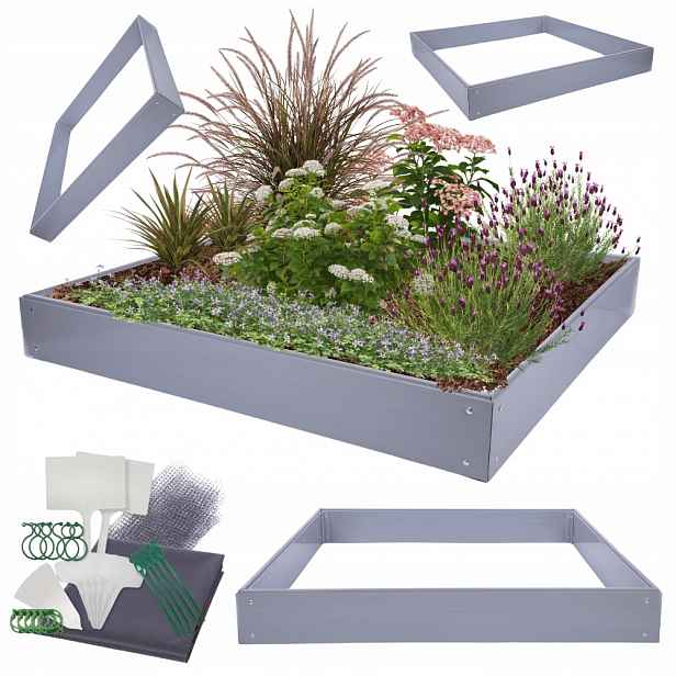 Vyvýšená plastová zeleninová zahrada krabička na zeleninu z Pvc 20x180x140