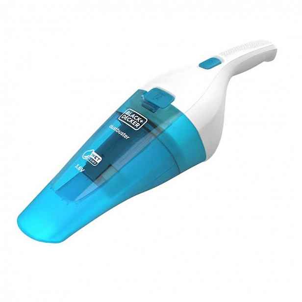 BLACK+DECKER - 3,6V AKU ruční vysavač, s příslušenstvím, nabíjecí stanice WDC115WA-QW