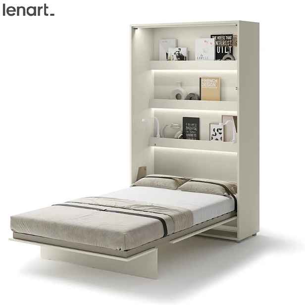 Dig-net nábytek Sklápěcí postel Lenart BED CONCEPT BC-02 kašmír | 120 x 200 cm