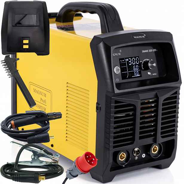 Svářečka Magnum Snake 320 Led V2 Mma Tig Lift Igbt 300A 400V Vrd
