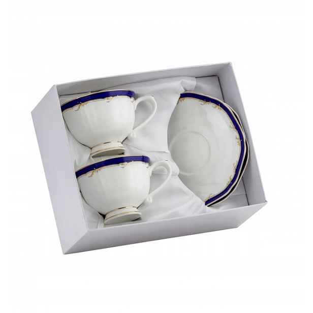 Sada porcelánových šálků 200 ml elegance a styl pro váš stůl