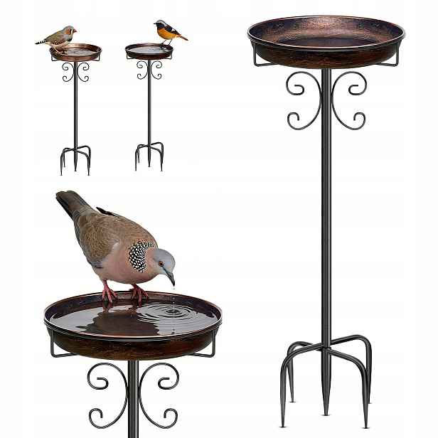 Stojící sprcha pro papoušky Kovová vana pro ptáky Cockatiel 92 cm