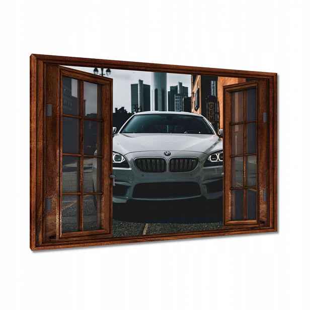 Obrazy 120x80 Bílé sportovní Bmw