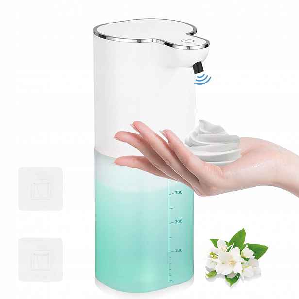 Bezdotykový dávkovač Joflva 400 ml, bílý dávkovač