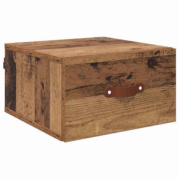 vidaXL Nástěnná noční skříňka 35 x 35 x 20 cm Kompozitní dřevo