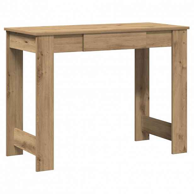 vidaXL Psací stůl dub artisan 100x45x75 cm kompozitní dřevo