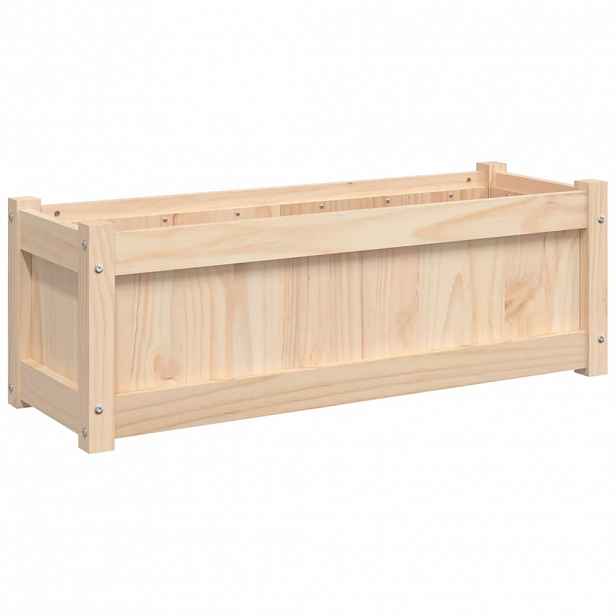 vidaXL Zahradní truhlík 90 x 31 x 31 cm masivní borové dřevo