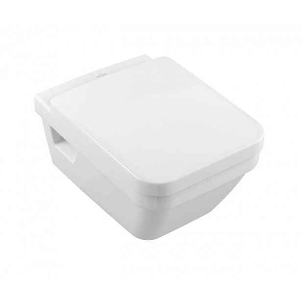 Villeroy & Boch Architectura - Závěsné WC, zadní odpad, DirectFlush, AntiBac, CeramicPlus, alpská bílá 5685R0T2