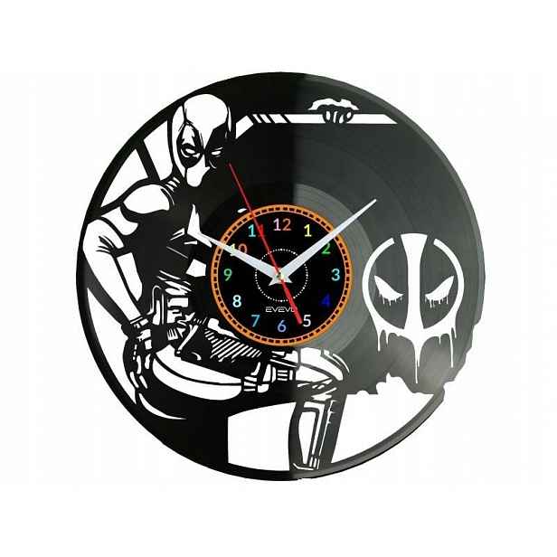 Vtipný Killer Nástěnné hodiny Vinylová deska Moderní Dekorativní Nábytek