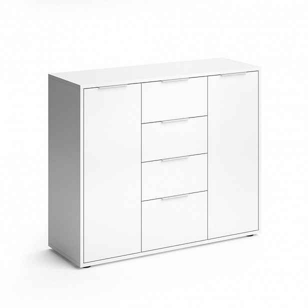 Vicco KREDENC Leon Bílá 35 x 84 cm